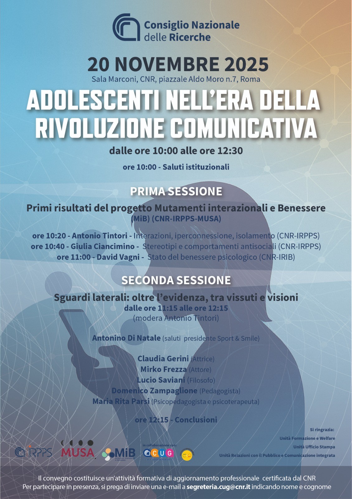 ADOLESCENTI NELL’ERA DELLA RIVOLUZIONE COMUNICATIVA